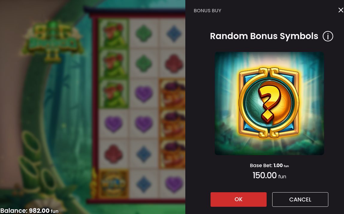 Golden Bamboo-läget med Instant Prize och Multiplier